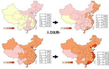 中国人口分布_江西省地级市人口分布
