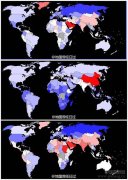 世界各国男女人口比例是多少?