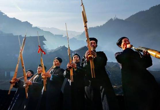 少数民族过大年