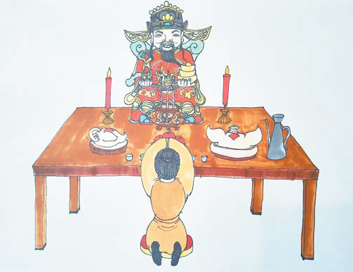 “画”说义乌春节传统文化习俗