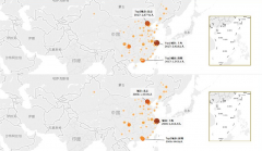2006年到2017年中国百万人口城市数量变迁